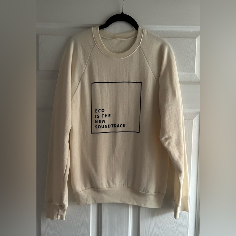 Unisex organic cotton graphic sweatshirt